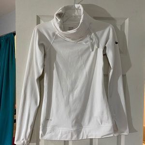 Nike-Pro cowl neck pullover